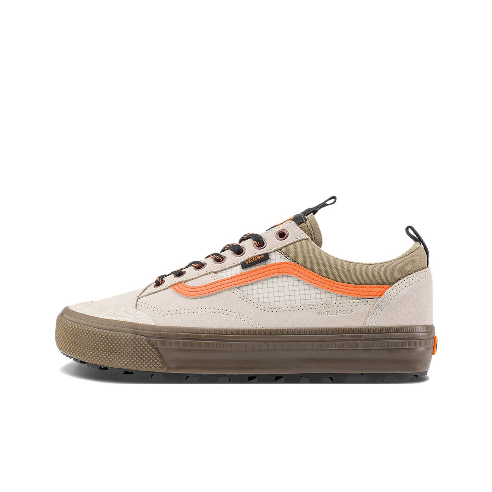 Vans Shoes Old Skool - Vans オールドスクール 防水スケートボードシューズ ユニセックス ブラウン VN000DAZF88