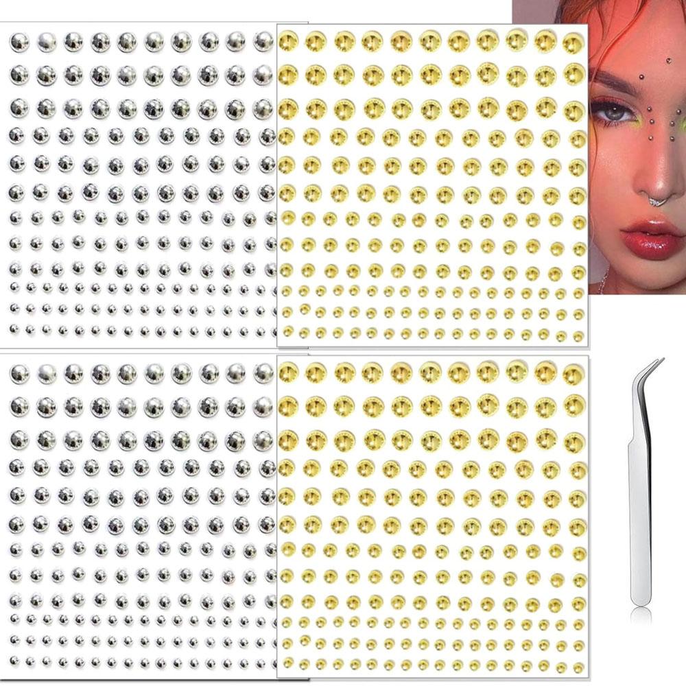 Body Jewelry Piercing - 661個セット フェイスフェイクピアス フェイクリップリング フェイクノーズリング 眉毛ピアス フェイクリップピアス