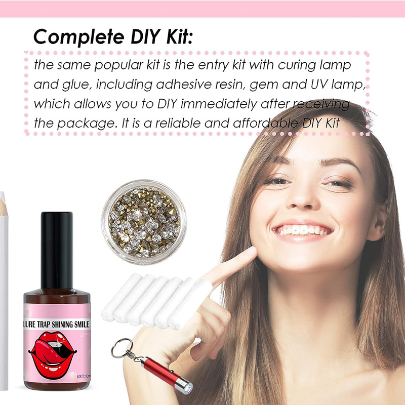 歯用宝石セット パーティー用歯用ダイヤモンドジュエリー接着剤 - Body Jewelry Glue のレビューと価格