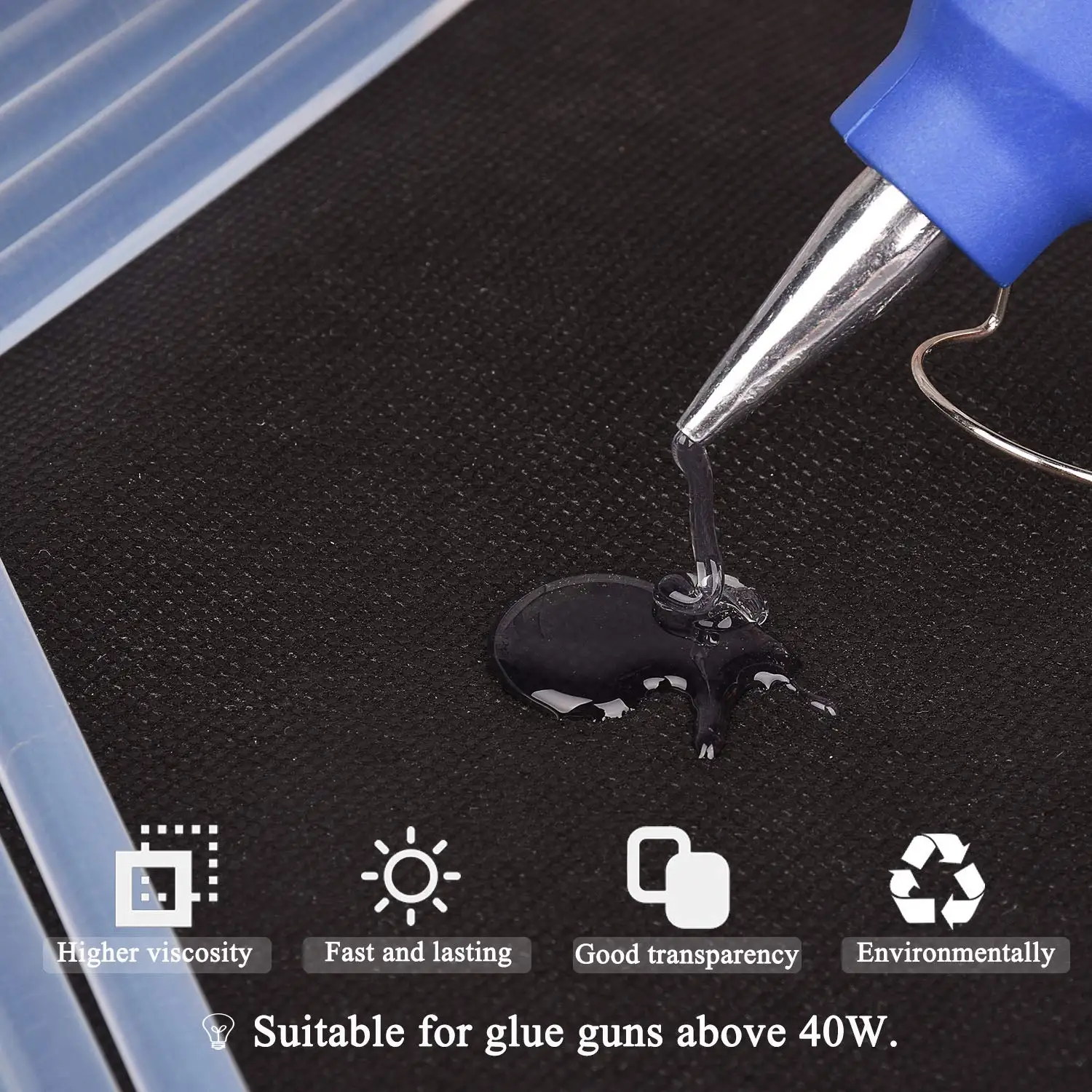 車のホットメルト接着剤スティックボディデントリペア強粘着プー - Body Jewelry Glue のレビューと価格