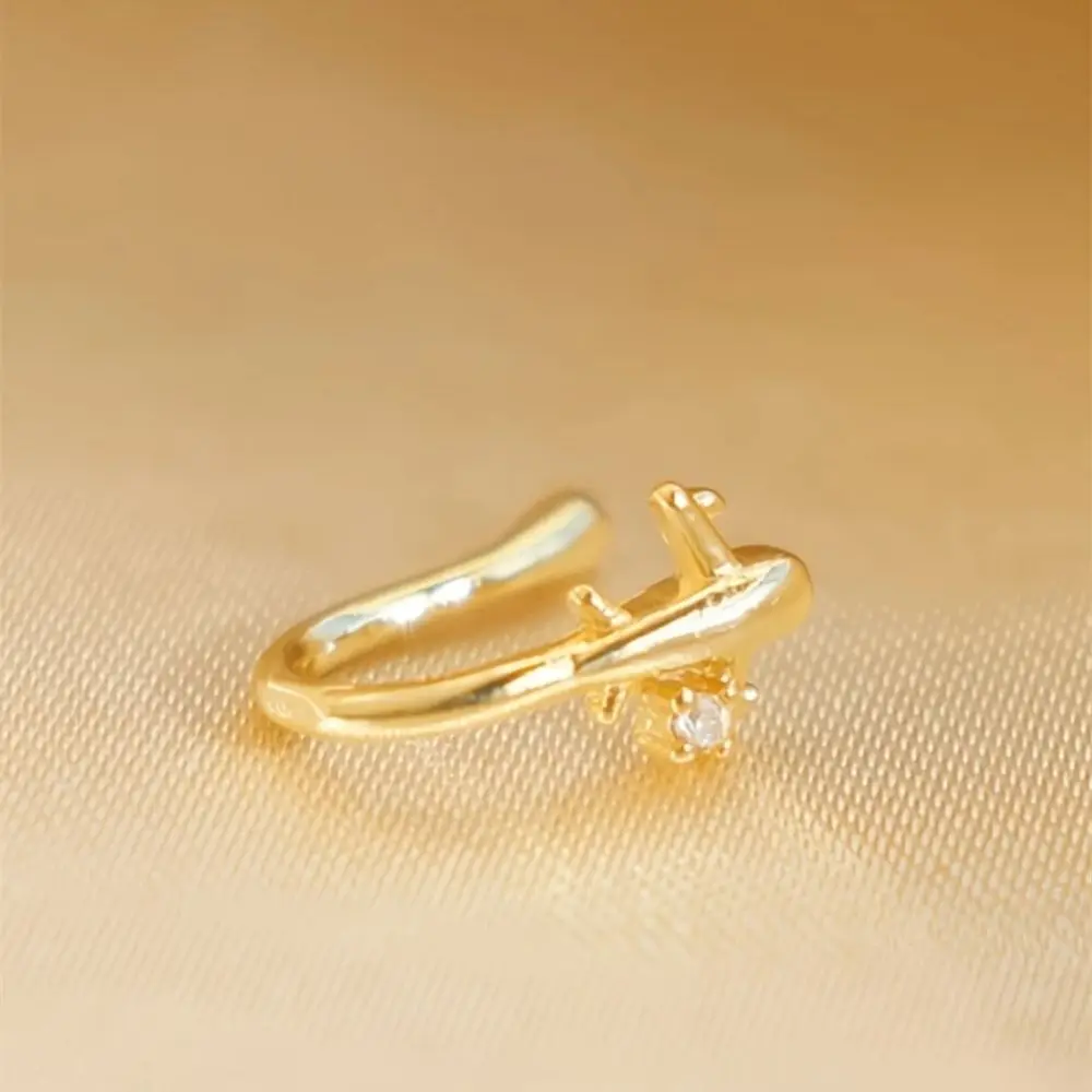 1PC 飛行機デザインノーピアス鼻クリップ日常着用パーティー - Body Jewelry Nose Studs のレビューと価格