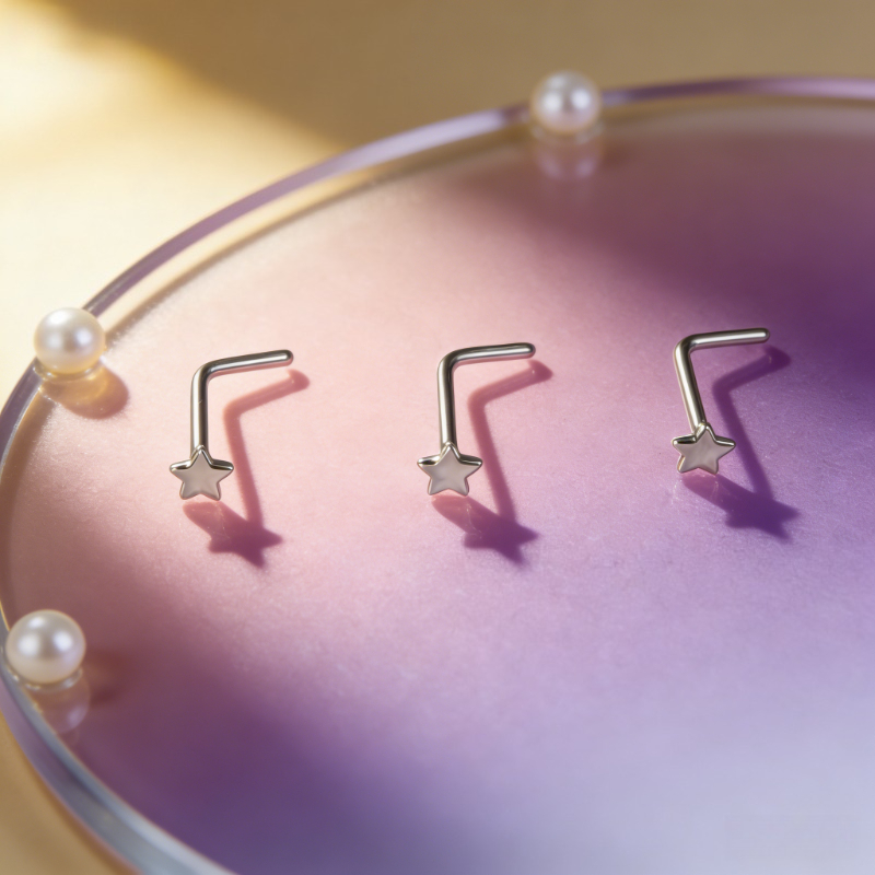 1個入り トレンディで甘くてクールなスタイル ステンレス製  - Body Jewelry Piercing のレビューと価格